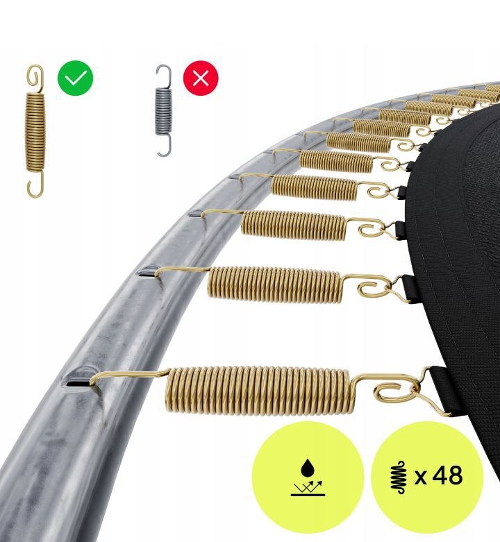 trampolina ogrodowa z siatką wewnętrzną dla dzieci 10ft 312cm zipro trampolina ogrodowa z siatką wewnętrzną dla dzieci 10ft 312cm zipro